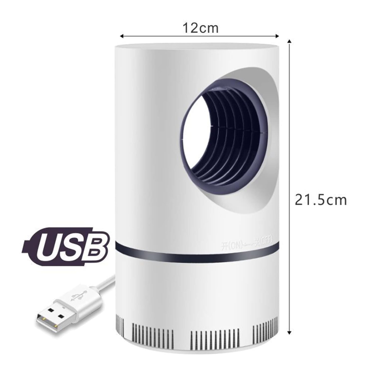Miniatura 7 de Lampara Mata zancudos usb luz UV